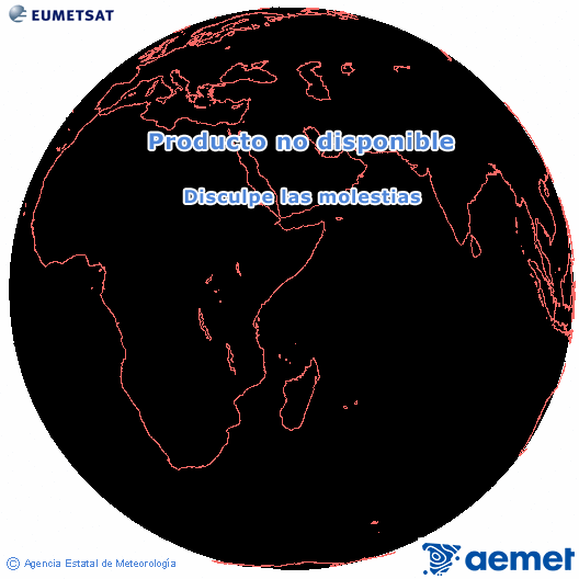 Oc�ano �ndico. Imagen global del canal infrarrojo (10.8&mu;m) de Meteosat, perteneciente a la serie MSG (Meteosat Segunda Generaci�n) y situado en 41.5° E.&nbsp;Thursday, 18 December  2025 04:00