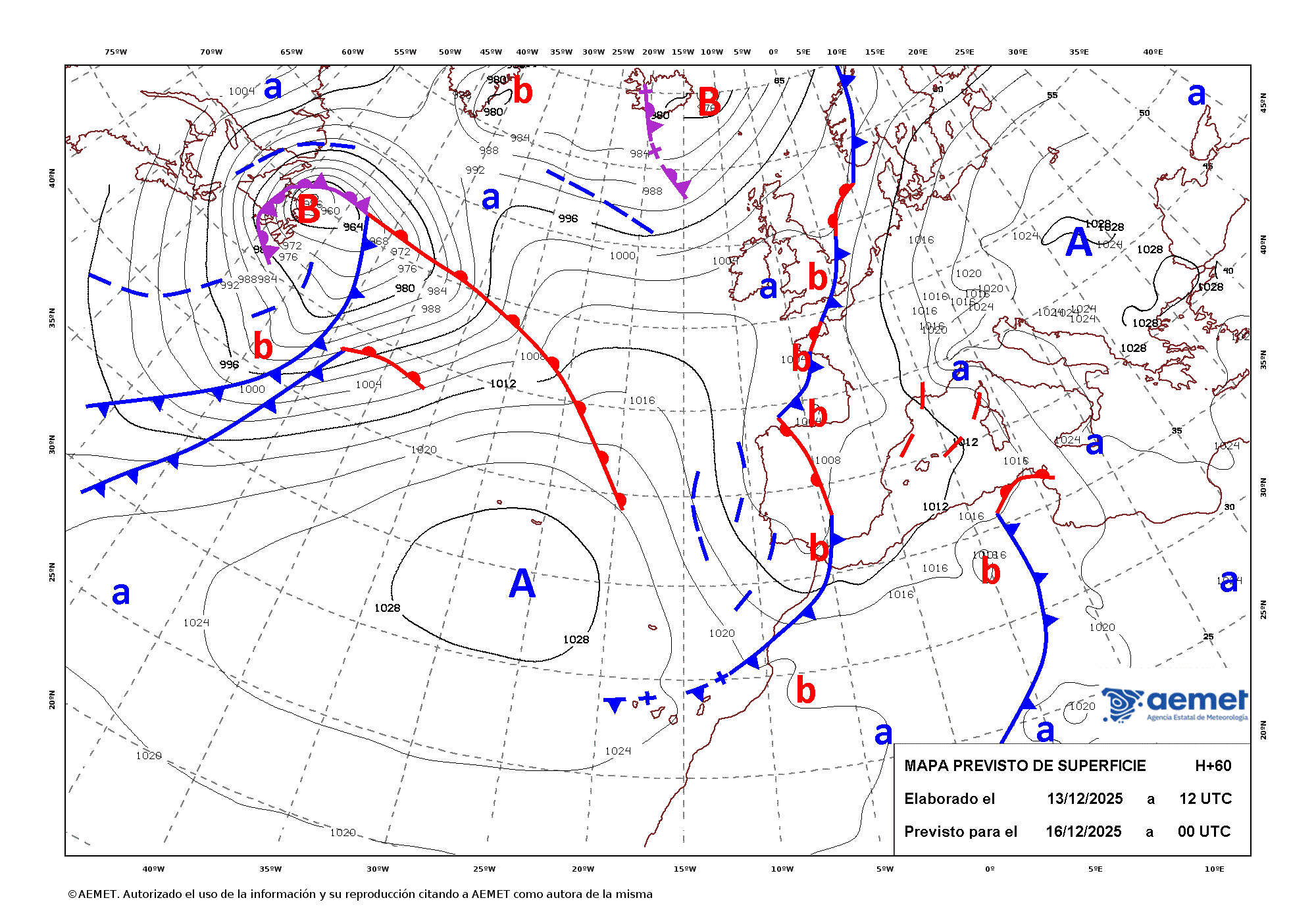 Imagenes del mapa de frentes mardi, 16 dcembre  2025 01:00