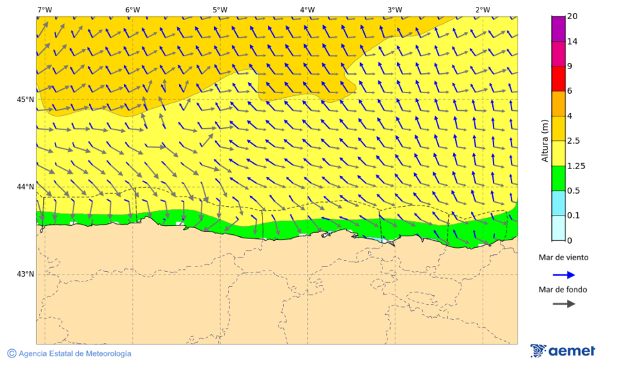 Imagen de Zonas Costeras viernes, 14 noviembre 2025 a las 04:00
