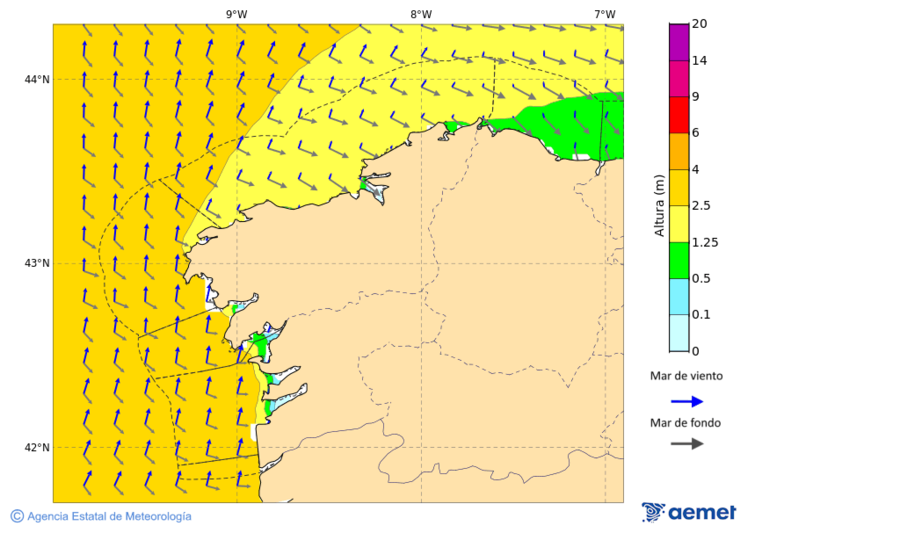 Imagen de Zonas Costeras viernes, 14 noviembre 2025 a las 22:00