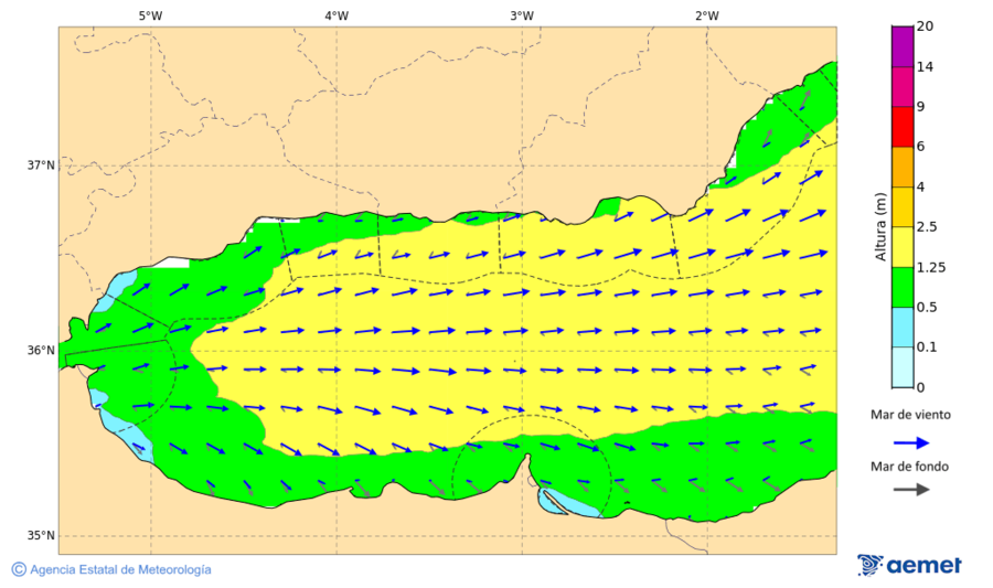 Imagen de Zonas Costeras domingo, 16 noviembre 2025 a las 22:00