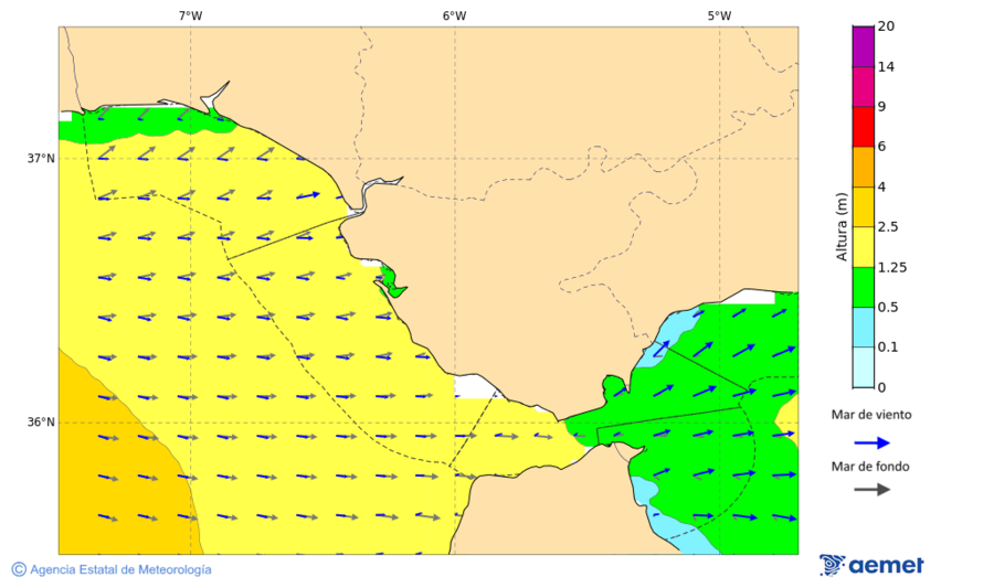 Imagen de Zonas Costeras domingo, 16 noviembre 2025 a las 22:00