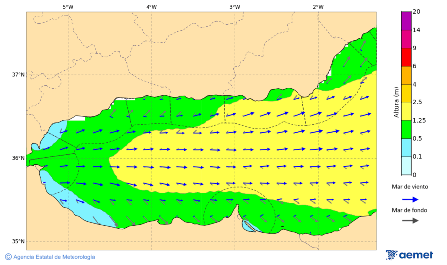 Imagen de Zonas Costeras lunes, 17 noviembre 2025 a las 07:00