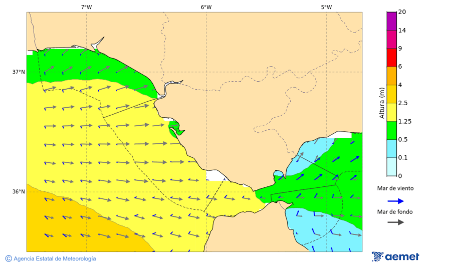 Imagen de Zonas Costeras lunes, 17 noviembre 2025 a las 22:00