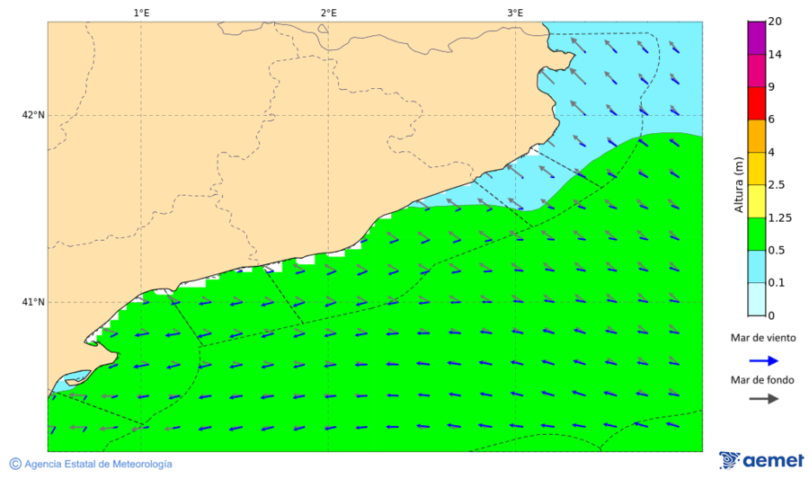 Imatge de zones costaneres diumenge, 14 de desembre  2025 16:00