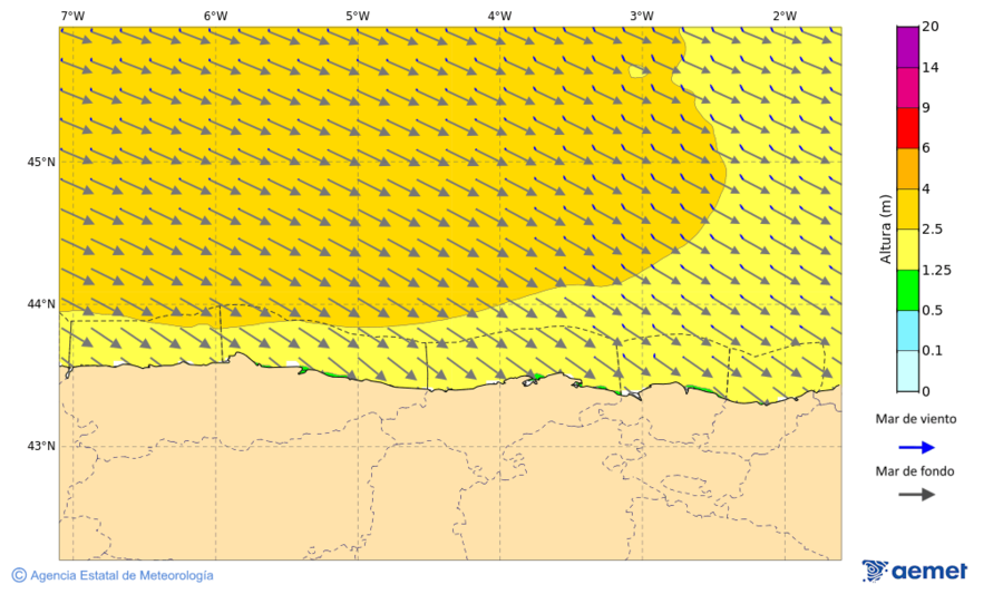 Imaxe de Zonas Costeiras domingo, 14 decembro  2025 19:00