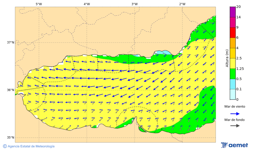 Imatge de zones costaneres diumenge, 14 de desembre  2025 22:00