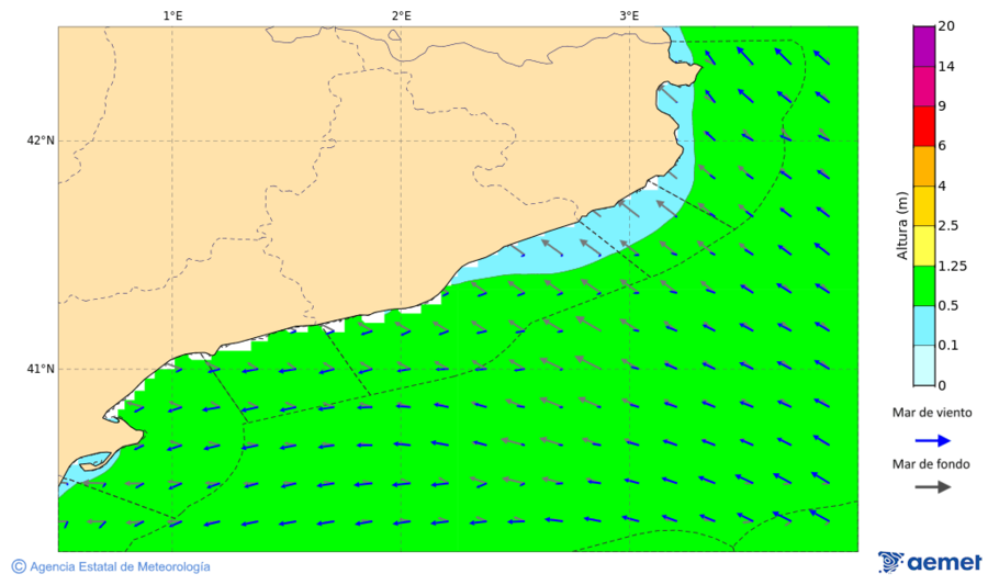 Imatge de zones costaneres diumenge, 14 de desembre  2025 22:00