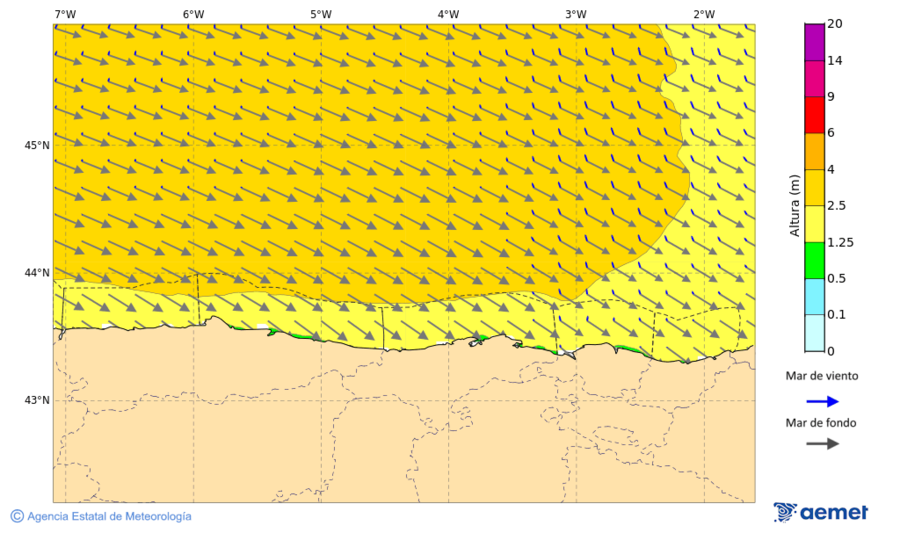 Imaxe de Zonas Costeiras domingo, 14 decembro  2025 22:00
