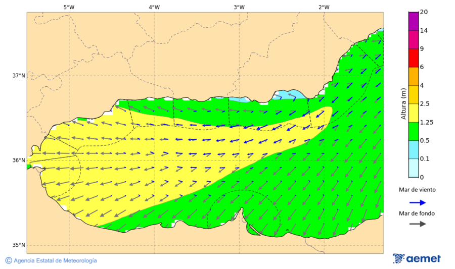 Imatge de zones costaneres dilluns, 15 de desembre  2025 04:00
