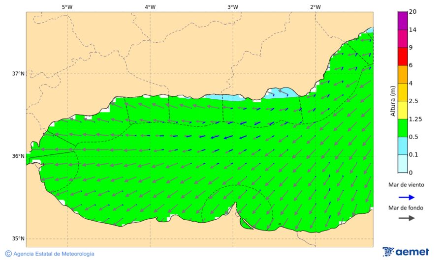 Imatge de zones costaneres dilluns, 15 de desembre  2025 07:00