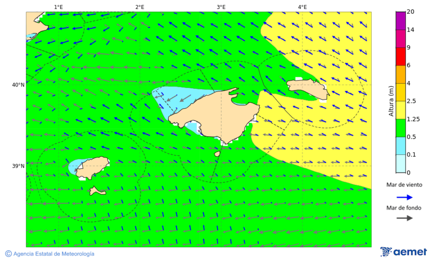 Imatge de zones costaneres dilluns, 15 de desembre  2025 07:00