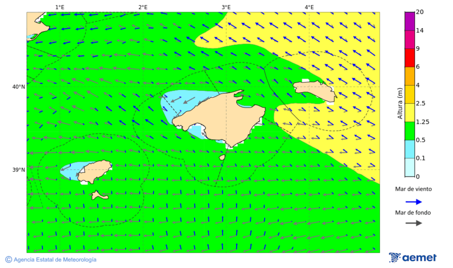 Imatge de zones costaneres dilluns, 15 de desembre  2025 10:00