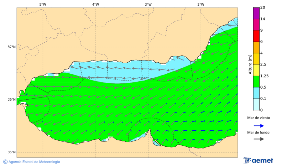 Imatge de zones costaneres dilluns, 15 de desembre  2025 16:00