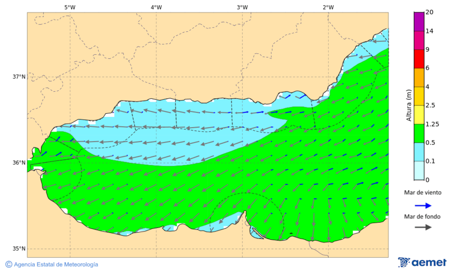 Imatge de zones costaneres dilluns, 15 de desembre  2025 19:00