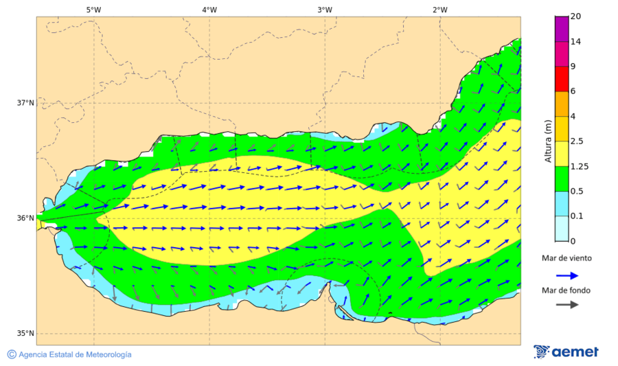 Imatge de zones costaneres dimarts, 16 de desembre  2025 10:00