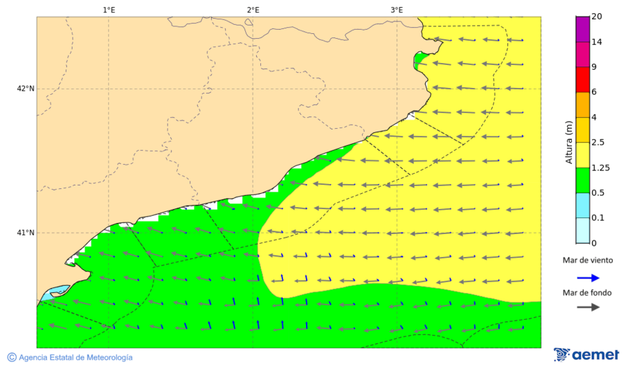 Imatge de zones costaneres dimarts, 16 de desembre  2025 10:00