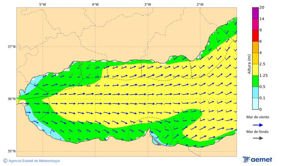 Imatge de zones costaneres dimarts, 16 de desembre  2025 13:00