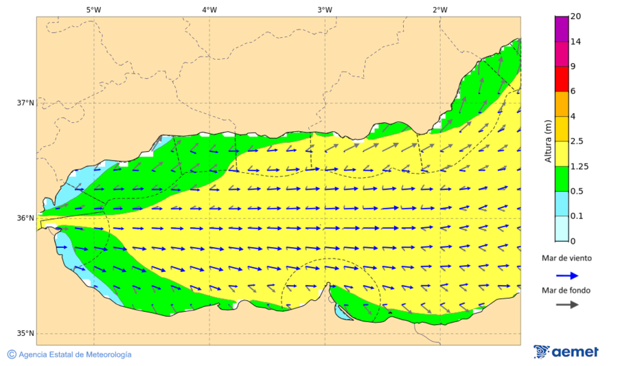 Imatge de zones costaneres dimarts, 16 de desembre  2025 19:00