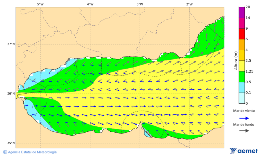 Imatge de zones costaneres dimarts, 16 de desembre  2025 22:00