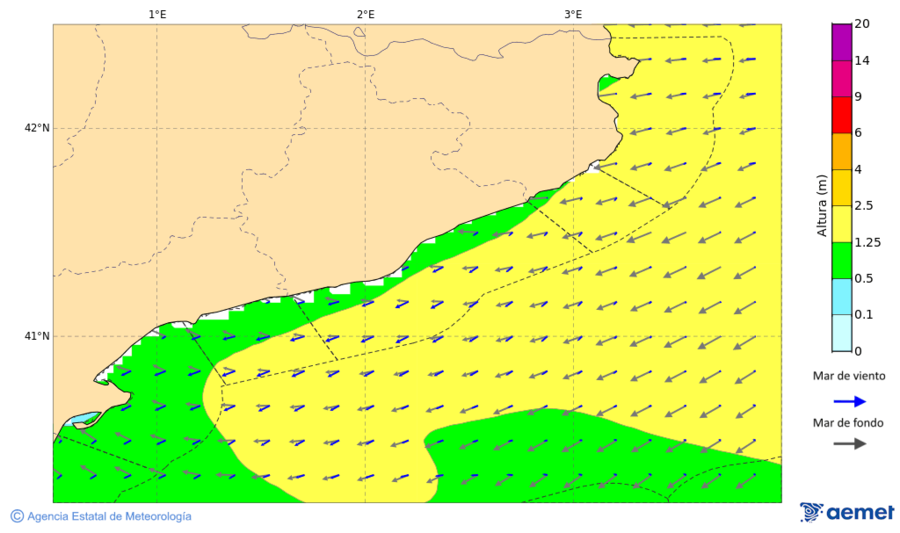 Imatge de zones costaneres dimecres, 17 de desembre  2025 01:00