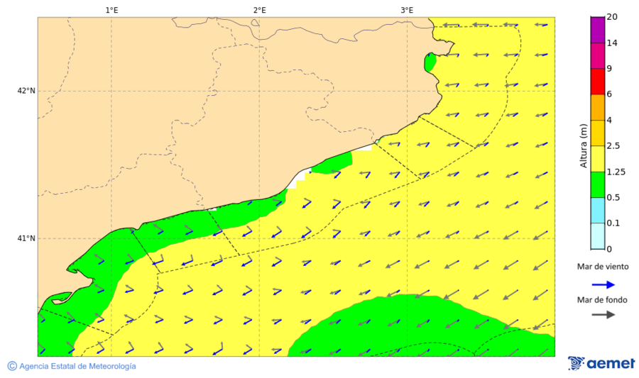 Imatge de zones costaneres dimecres, 17 de desembre  2025 04:00
