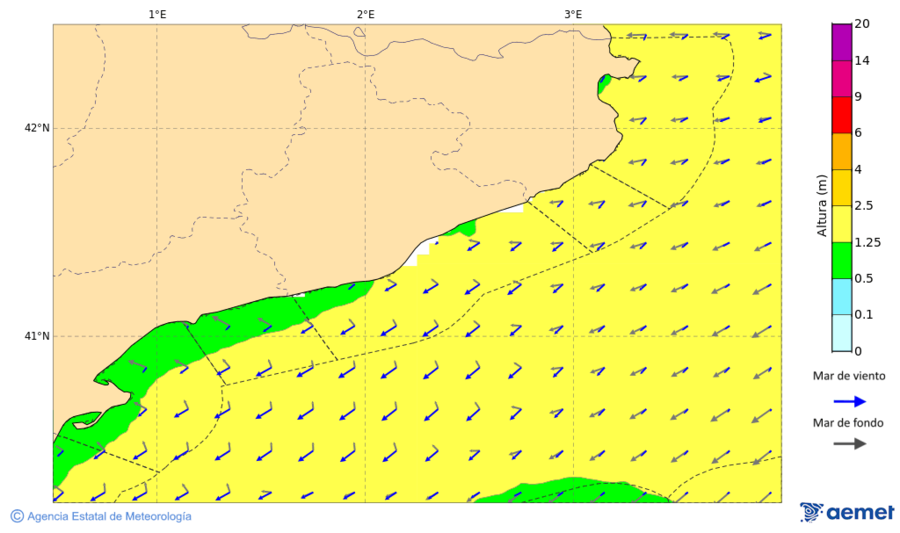 Imatge de zones costaneres dimecres, 17 de desembre  2025 07:00