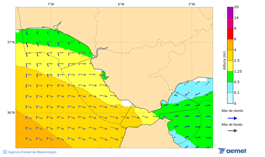 Imaxe de Zonas Costeiras mrcores, 17 decembro  2025 07:00