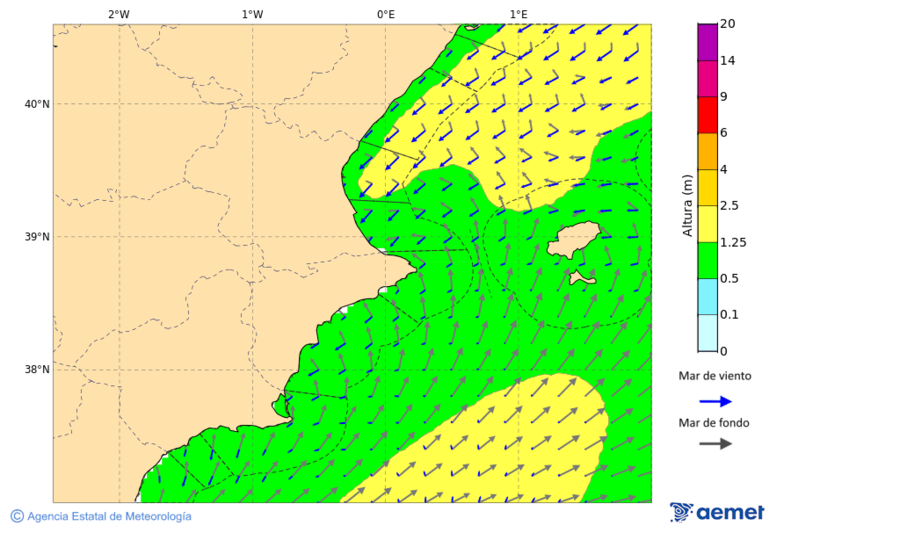 Imaxe de Zonas Costeiras mrcores, 17 decembro  2025 07:00
