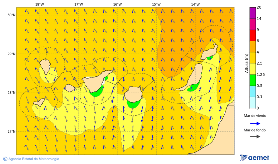 Imaxe de Zonas Costeiras mrcores, 17 decembro  2025 09:00