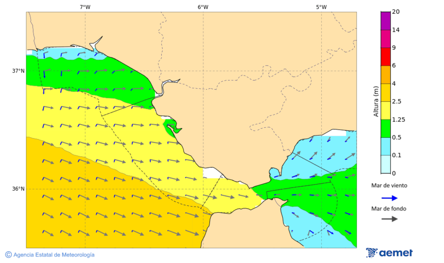 Imaxe de Zonas Costeiras mrcores, 17 decembro  2025 13:00
