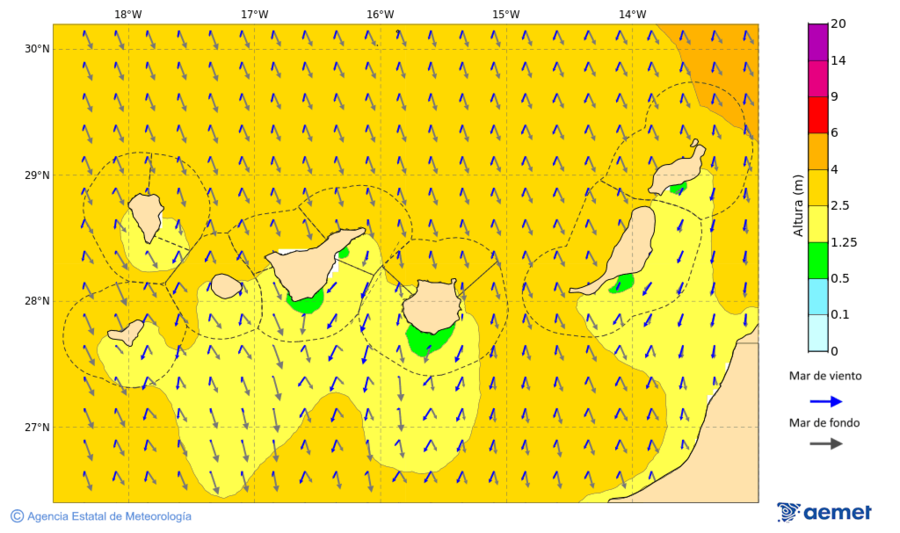Imaxe de Zonas Costeiras mrcores, 17 decembro  2025 15:00