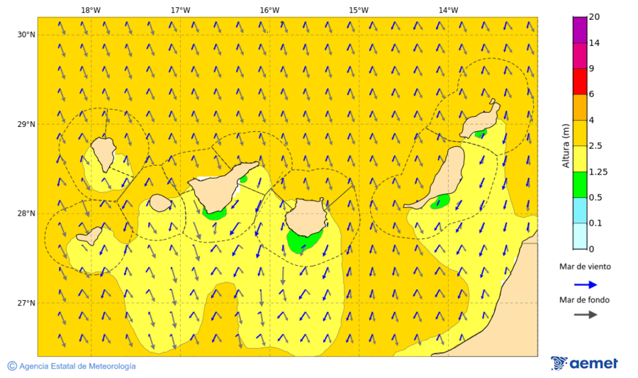 Imaxe de Zonas Costeiras mrcores, 17 decembro  2025 18:00