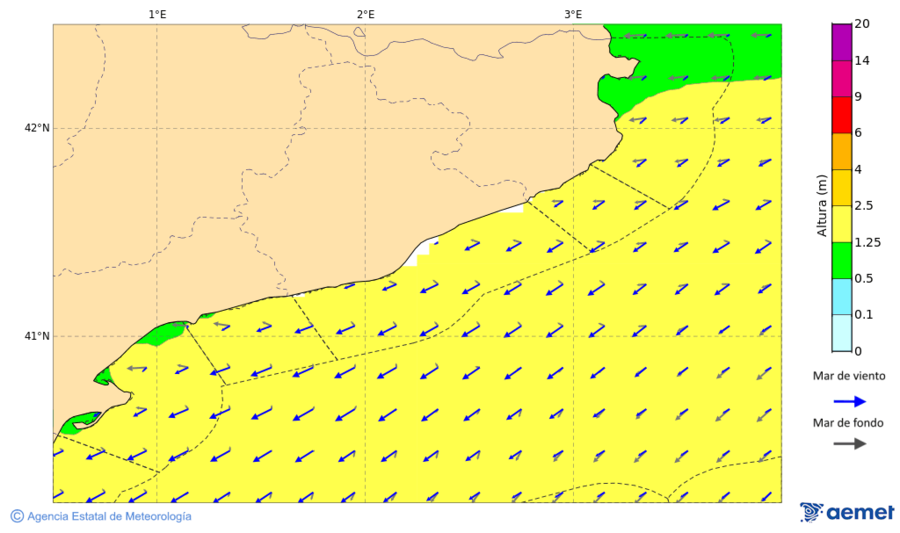 Imatge de zones costaneres dimecres, 17 de desembre  2025 19:00