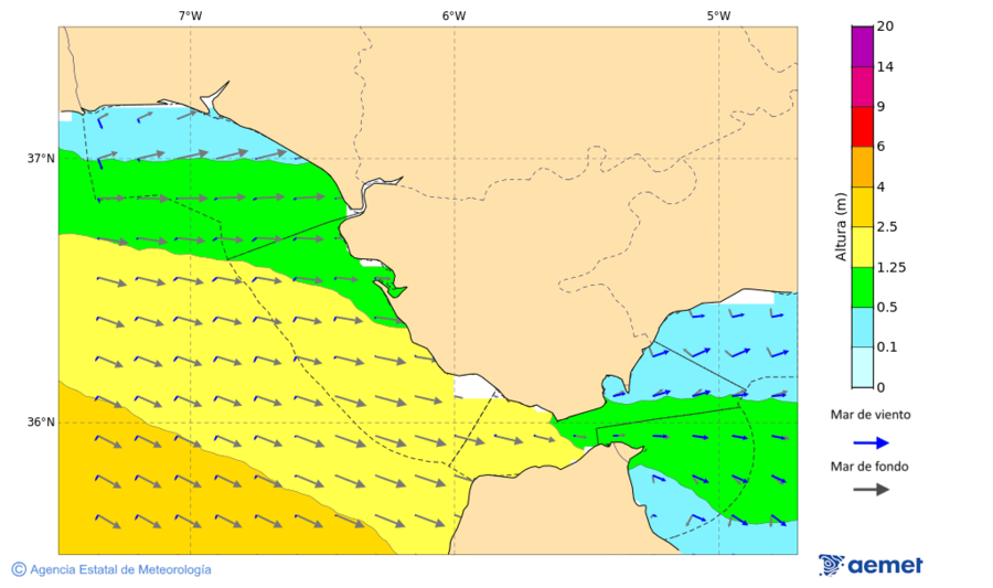 Imaxe de Zonas Costeiras mrcores, 17 decembro  2025 19:00