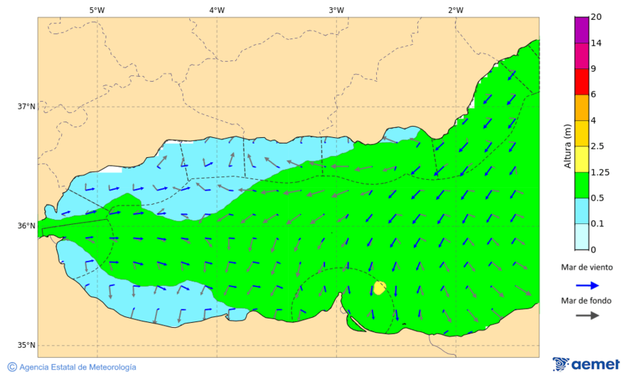 Imatge de zones costaneres dimecres, 17 de desembre  2025 22:00