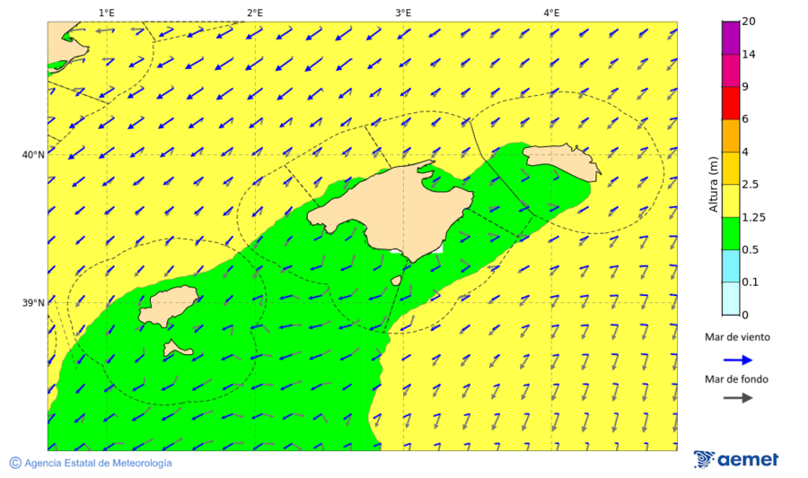 Imatge de zones costaneres dimecres, 17 de desembre  2025 22:00