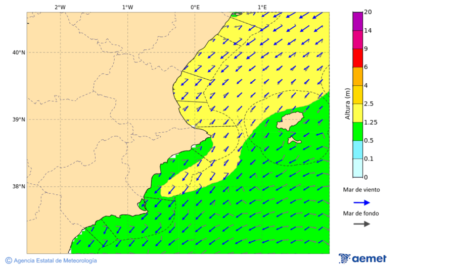 Imaxe de Zonas Costeiras mrcores, 17 decembro  2025 22:00