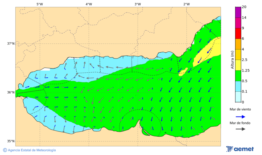 Imatge de zones costaneres dijous, 18 de desembre  2025 01:00