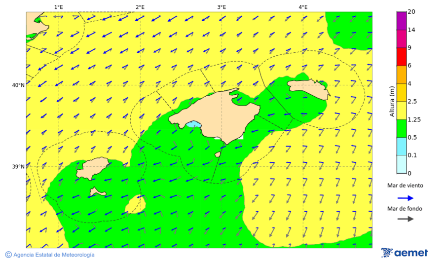 Imatge de zones costaneres dijous, 18 de desembre  2025 01:00