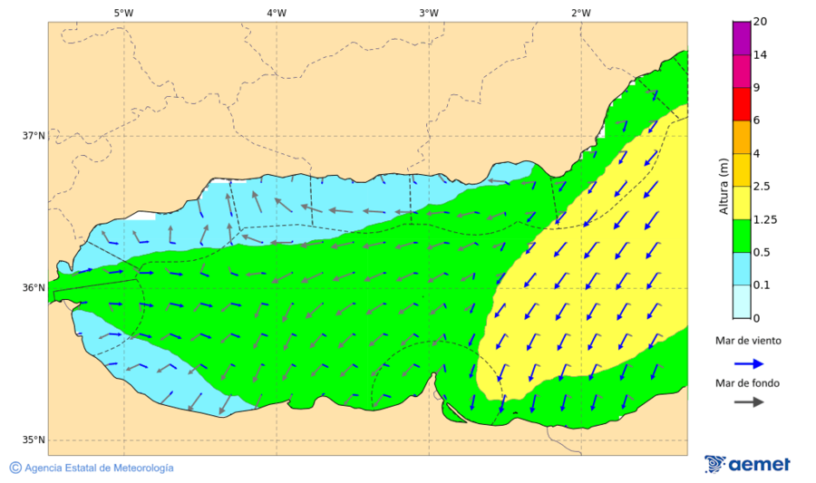 Imatge de zones costaneres dijous, 18 de desembre  2025 04:00