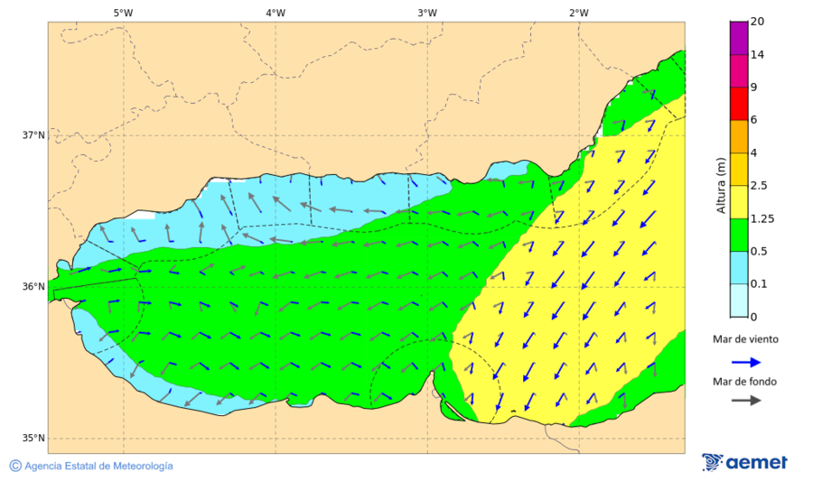 Imatge de zones costaneres dijous, 18 de desembre  2025 07:00