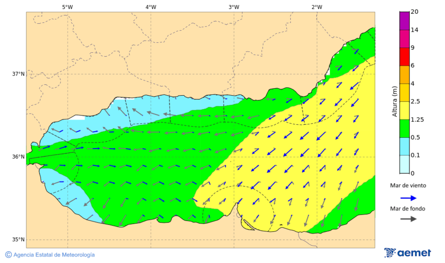 Imatge de zones costaneres dijous, 18 de desembre  2025 13:00