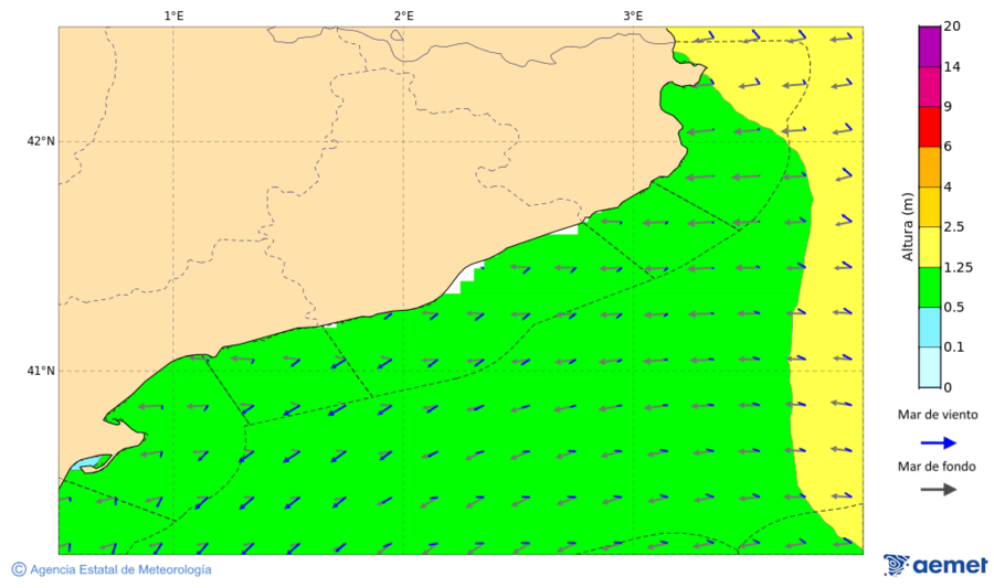 Imatge de zones costaneres divendres, 19 de desembre  2025 01:00