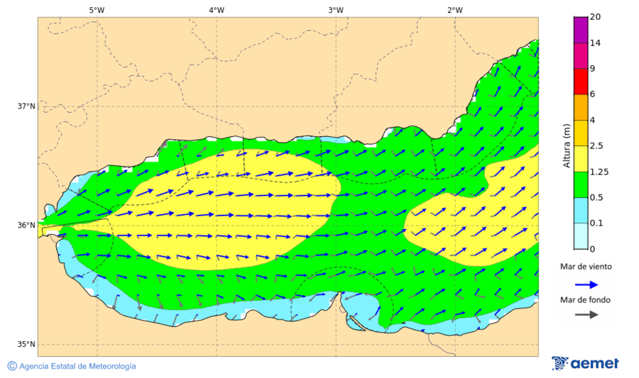 Kostaldeetako irudia&nbsp;asteartea, 2025ko abenduak 16, ordua: 10:00