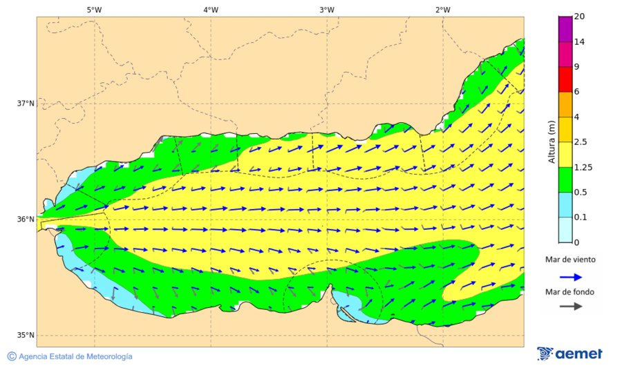 Kostaldeetako irudia&nbsp;asteartea, 2025ko abenduak 16, ordua: 13:00