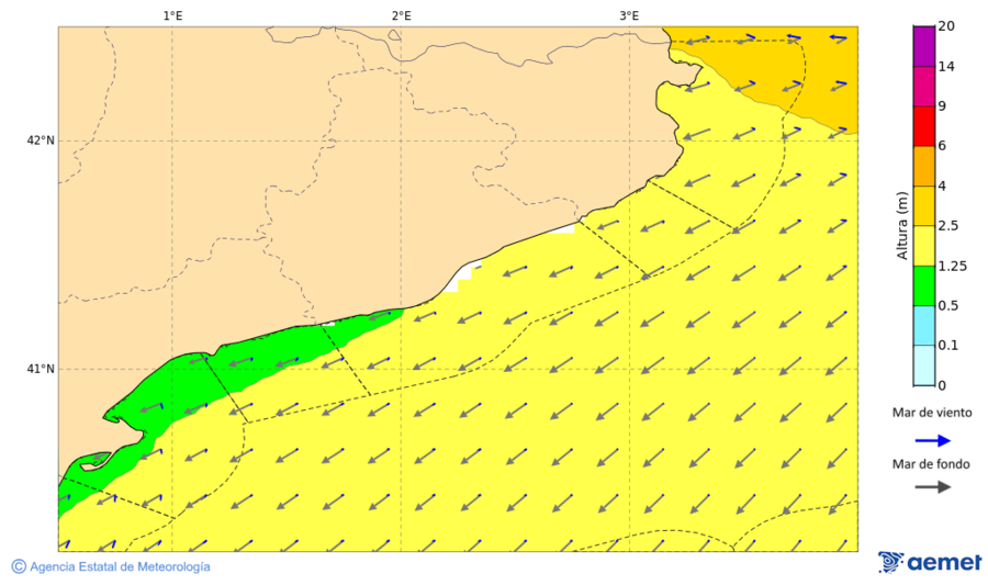 Imatge de Zones Costaneres&nbsp;dissabte, 27 de desembre  2025 07:00
