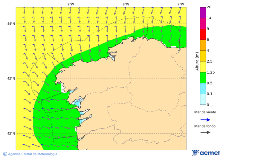Imatge de zones costaneres&nbsp;dissabte, 27 de desembre  2025 07:00