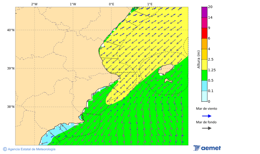 Imatge de zones costaneres&nbsp;dissabte, 27 de desembre  2025 07:00