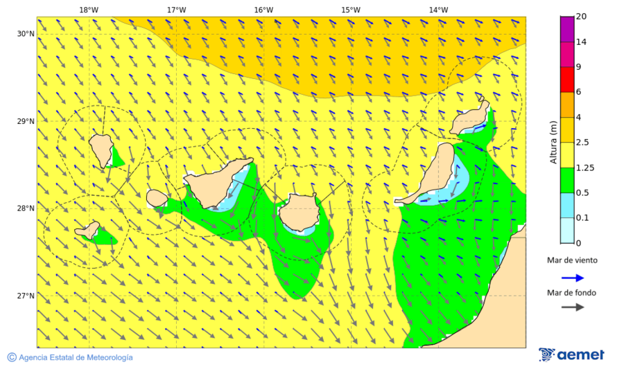 Imatge de zones costaneres&nbsp;dissabte, 27 de desembre  2025 09:00
